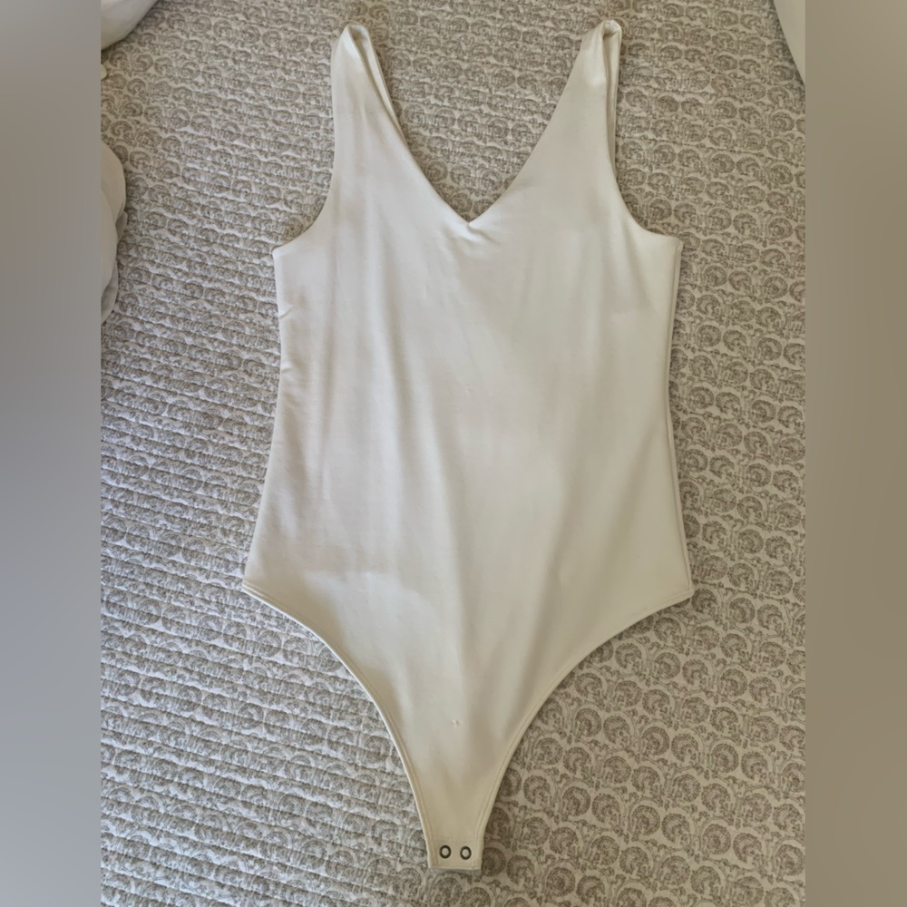 Abercrombie & Fitch Cream Bodysuit